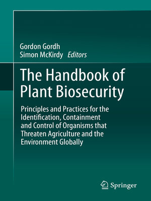 cover image of The Handbook of Plant Biosecurity